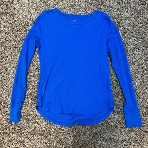 GAP Royal Blue Waffle Tee